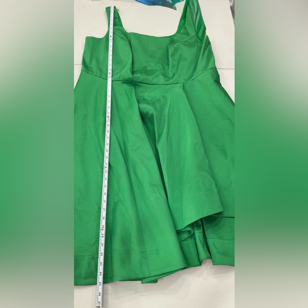 Eliza J Women's Dresses Asymmetrical Midi Green New - Picture 16 of 16